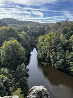 Foto von Michael Fechner entlang der Tour