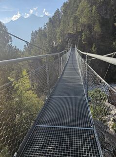 Foto de Michaela Kuntner a lo largo del recorrido