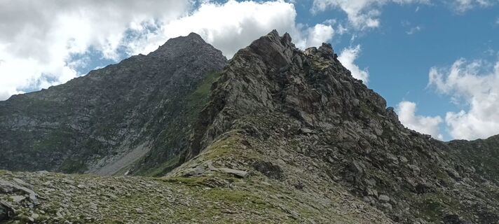 Foto de Gabriele Cucchi a lo largo del recorrido