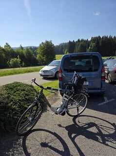 Photo de Walter Dienstl le long du parcours