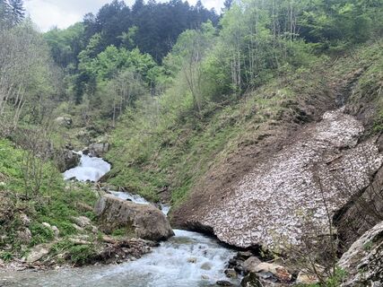 Photo de Toni Lerda le long du parcours