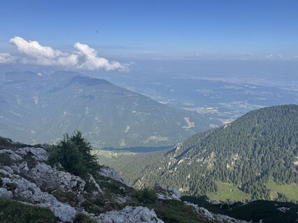 Foto von Sabine Monay entlang der Tour