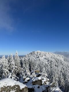Foto de Daniel Groß a lo largo del recorrido