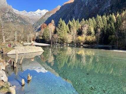 Foto von Natale Maffioletti entlang der Tour