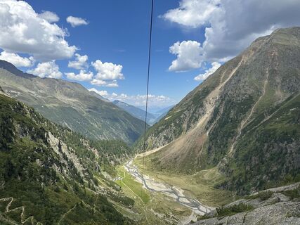 Foto von Sunil entlang der Tour