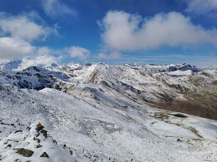 Foto von Elisabeth Thaler entlang der Tour