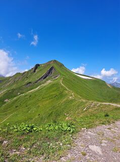 Foto von Sabine Bleiker entlang der Tour