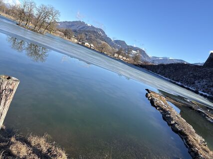 Foto van Irmgard Schweiger langs de tour