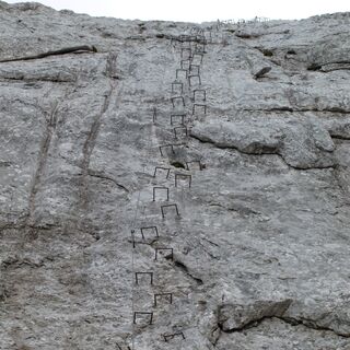 Klettersteig Blodigrinne - Drusenfluh