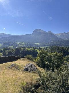 Foto von Cyrill Bischof entlang der Tour