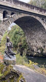 Photo de Migele Michael le long du parcours