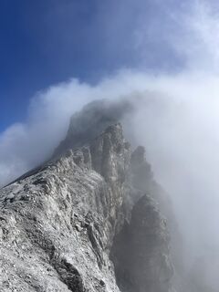 Foto de Lukas Schwarz a lo largo del recorrido