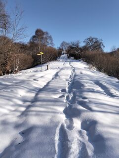 Foto de Daniele Berini a lo largo del recorrido