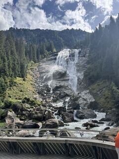 Foto von Noah Gebhart entlang der Tour