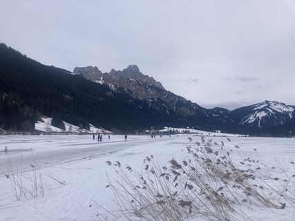 Photo de Helmut Scheurer le long du parcours