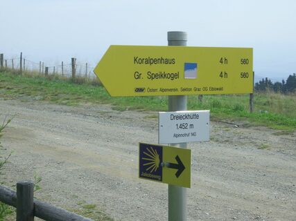 Jakobsweg Markierung