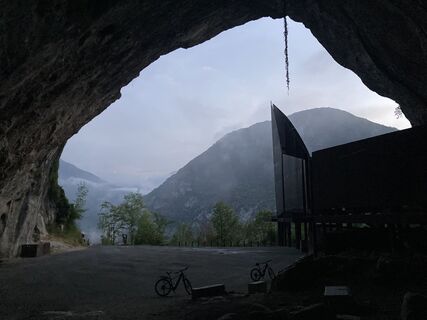 Foto von Christoph&Vera entlang der Tour