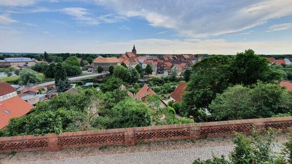 Blick auf Havelberg vom Dom
