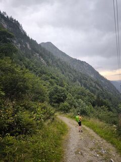 Foto de Adam Kashyna a lo largo del recorrido