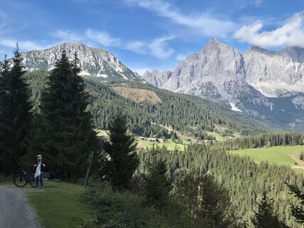Foto von Eva Steffner entlang der Tour