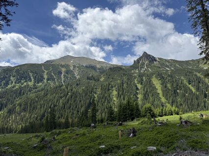 Photo de Josef Lechner le long du parcours