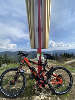 Photo de Stefan Frais le long du parcours