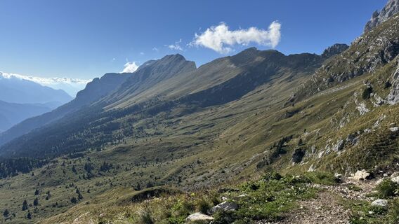 Foto de Brigitta Jencski a lo largo del recorrido