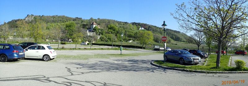 Parkplatz in Gumpoldskirchen