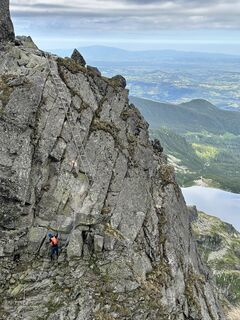 Foto von Iwona Domagalska entlang der Tour
