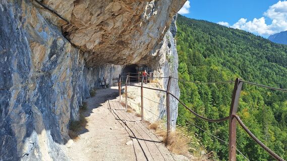 Photo de Susi le long du parcours