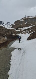 Fotografia z Severin Weber na trase