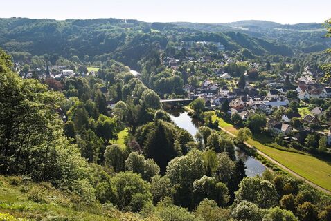 Blick auf Herchen