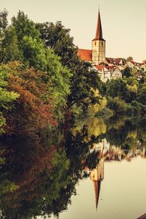 Stadtansicht vom Kocher
