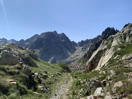 Photo de Toni Lerda le long du parcours