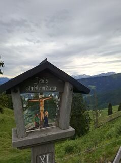 Foto von Andi entlang der Tour