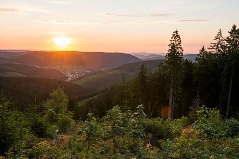 Blick vom Kahleberg