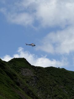 Foto de Helmut Kögler a lo largo del recorrido