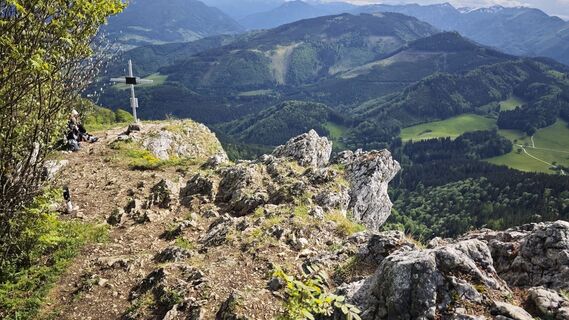 Foto von Matthias Rottenschlager entlang der Tour