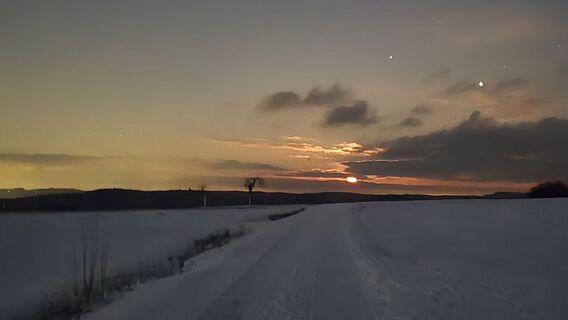 Foto de Katja Senkel a lo largo del recorrido