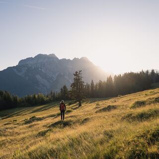 Sonnenaufgang bei den Grießner Almen