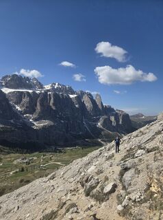 Foto von Darija Forgač entlang der Tour