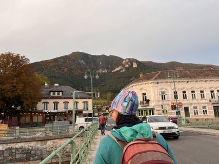 Foto de Julia Auer a lo largo del recorrido