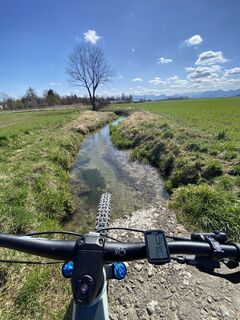 Foto von Sven Krieblin entlang der Tour