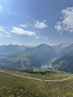 Foto von Arthur entlang der Tour