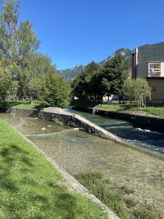 Zdjęcie z Gianberto Zilli wzdłuż trasy