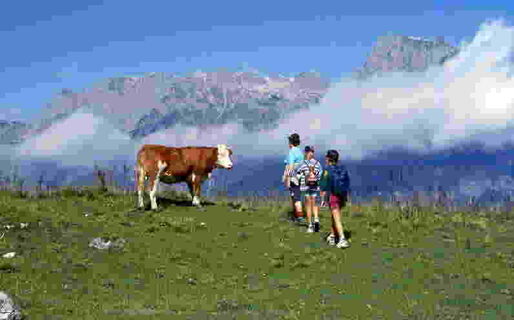 Auf dem Weg zur Ostpreußenhütte in Werfen