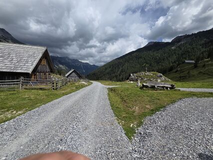 Foto von Gerti Bärnthaler entlang der Tour