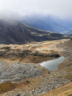Foto von Monica entlang der Tour