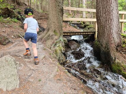 Wasserwandersteig in Ladis