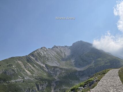 Foto von Francesca Semeraro entlang der Tour